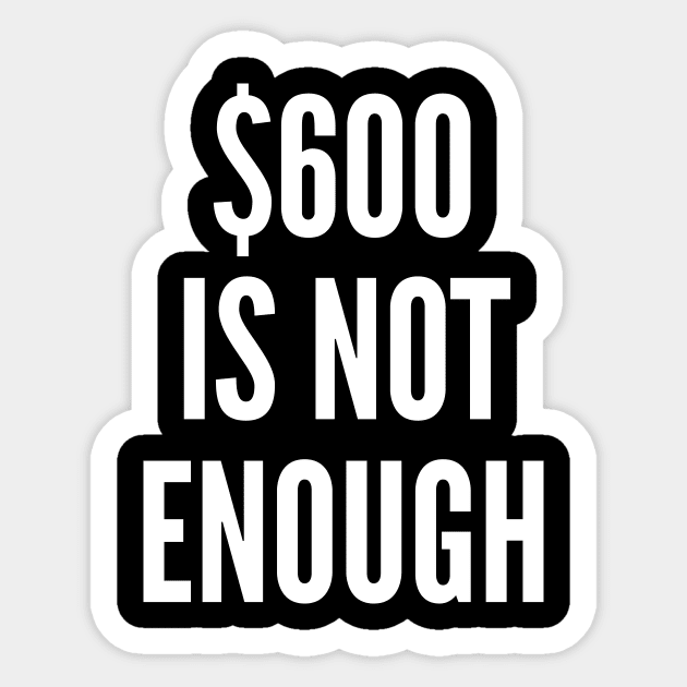 600 Is Not Enough Sticker by oskibunde